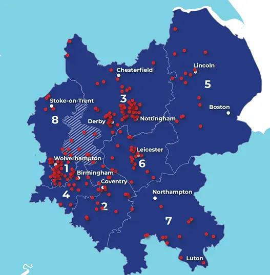 Aerospace Up Map